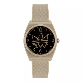 Adidas sieviešu AOST22565 analogais kvarca pulkstenis 38mm balts silikons