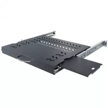 Adjustējama tastatūras un peles paplāte RSR-F2-19-1U-350B-KM Stalflex