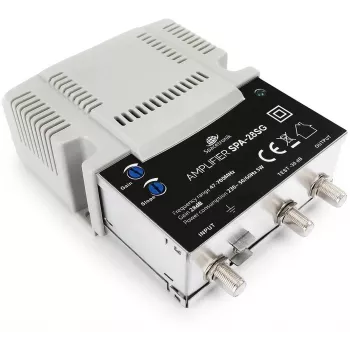 Regulējams zemes un kabeļtelevīzijas signāla pastiprinātājs Spacetronik SPA-28SG LTE II
