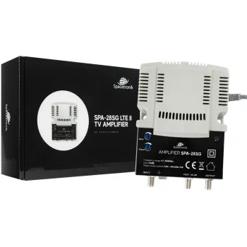 Regulējams zemes un kabeļtelevīzijas signāla pastiprinātājs Spacetronik SPA-28SG LTE II