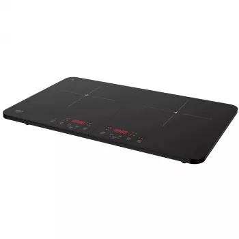 Adler AD 6516 Divu zonu indukcijas plīts 3500W ar skārienvadību, melna