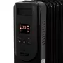 Adler Camry CR 7814 eļļas radiators ar tālvadības pulti, 2500 W, 3 jaudas līmeņi, 11 sekcijas, digitālais termostats, 24 stundu taimeris, LED displejs, aizsardzība pret pārkaršanu un apgāšanos, melns