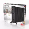 Adler Camry eļļas sildītājs CR 7820 2000W 9 sekciju eļļas radiators Balts/Pelēks