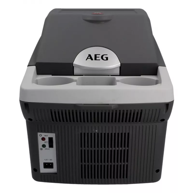 AEG BK16 16L termoelektriskā dzesētāja un sildītāja kaste, 12V/230V, pelēka/melna