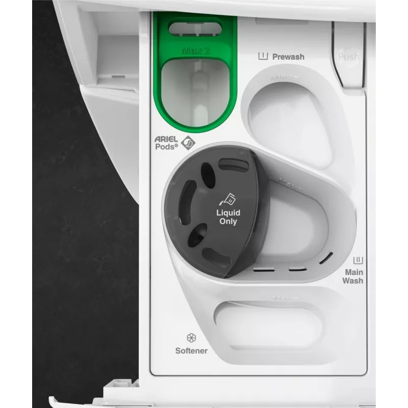 AEG LFR83844VE priekšējās ielādes veļas mašīna, 8kg, 1400 apgr./min, balta