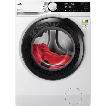 AEG LFR83844VE priekšējās ielādes veļas mašīna, 8kg, 1400 apgr./min, balta