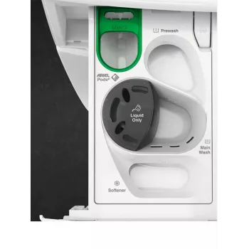 AEG LWR85165O veļas mazgājamā un žāvējamā mašīna, priekšējā ielāde, 10 kg mazgāšana / 6 kg žāvēšana, 1600 apgr./min, balta