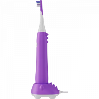 AENO bezvadu zobu birste, violeta, 3 birstes galviņas, 600mAh, 5 režīmi, viedais atgādinājums