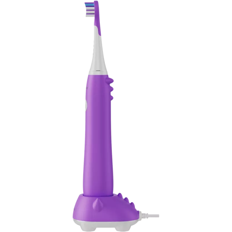 AENO bezvadu zobu birste, violeta, 3 birstes galviņas, 600mAh, 5 režīmi, viedais atgādinājums