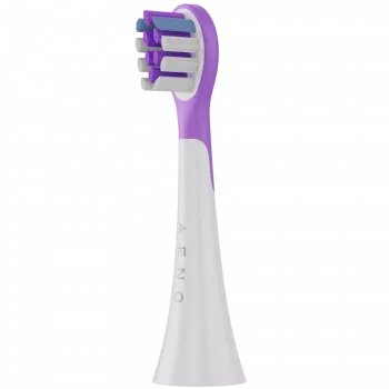AENO bezvadu zobu birste, violeta, 3 birstes galviņas, 600mAh, 5 režīmi, viedais atgādinājums