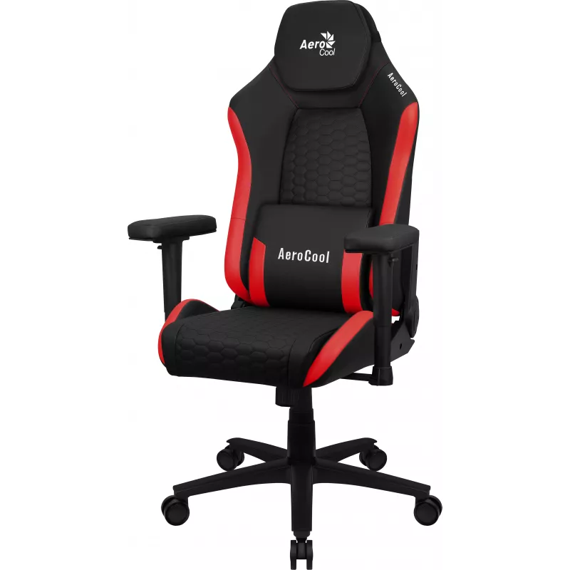 AEROCOOL CROWN Gaming Chair Leatherette Black/Red