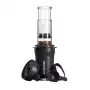 AeroPress Go Plus ceļojumu kafijas prese ar termokrūzi - melna