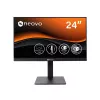 AG Neovo LH2404 23.8 inch Full HD ergonomisks galda LED monitors ar NeoV Optical Glass, 120Hz, VA paneli, HDMI, DisplayPort, VGA, melns