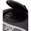 Aiwa BBTU-400SL pārnēsājama stereo sistēma CD/FM RDS/USB/Bluetooth sudraba MP3 atskaņošana