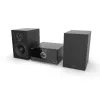 Aiwa MSBTU-600 50W Bluetooth CD Micro Hi-Fi System ar FM Radio, USB, Aux-in, LED Display, Remote Control, Melns