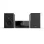 Aiwa MSBTU-600 50W Bluetooth CD Micro Hi-Fi System ar FM Radio, USB, Aux-in, LED Display, Remote Control, Melns