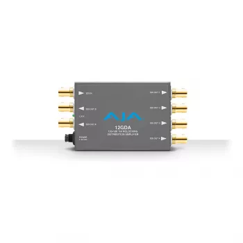 AJA 12GDA 12G-SDI 1x8 sadales pastiprinātājs
