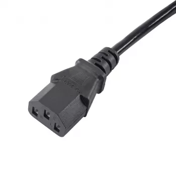 AKYGA AK-PC-05 Barošanas vads 5m CEE 7/7 uz IEC C13 Melns