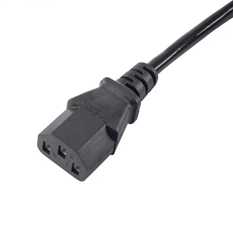 AKYGA AK-PC-05 Barošanas vads 5m CEE 7/7 uz IEC C13 Melns