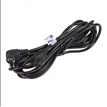 AKYGA AK-PC-05 Barošanas vads 5m CEE 7/7 uz IEC C13 Melns