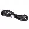 Akyga AK-PC-06A barošanas vads 3m CEE 7/7 uz IEC C13 melns