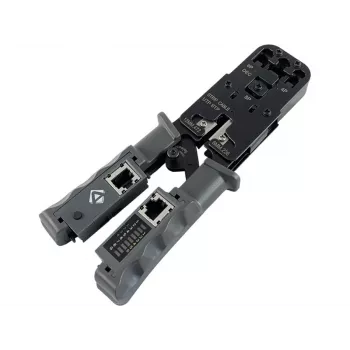 ALANTEC 4P6P8P Crimping Tool ar LAN tīkla kabeļa testeri