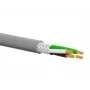 ALANTEC KS-LIYCY-PV-04100-500 Ekranēts vadības kabelis LiYCY 4x1,00 mm² PVC Pelēks 500 m