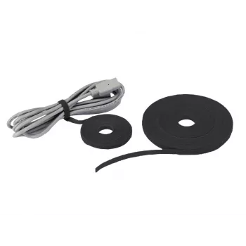 ALANTEC PK025CZA Līmējošs kabeļu saites stiprinājums, Melns, PA66, 25x25 mm, 1 gab.