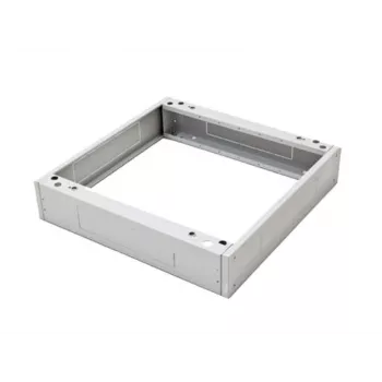 ALANTEC SA-CS-SZ-600-450-S 19 inch Pamatne āra skapjiem, Platums 600 x Dziļums 450 mm x Augstums 100 mm, Pelēka