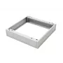 ALANTEC SA-CS-SZ-600-450-S 19 inch Pamatne āra skapjiem, Platums 600 x Dziļums 450 mm x Augstums 100 mm, Pelēka
