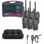 Albrecht Tectalk Worker 3 PMR446 Walkie-Talkie komplekts – 6 radio ar instrumentu kasti