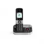 ALCATEL 8517110010 Bezvadu DECT telefona sistēma ar 2 klausulēm, 1,5 collu dzintara displeju un telefonu grāmatu