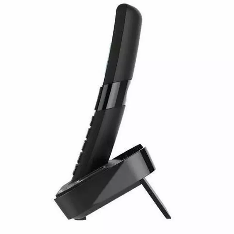 Alcatel 8517110010 DECT bezvadu telefona klausule ar 1,5 collu dzintara krāsas fona apgaismojumu
