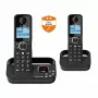 Alcatel 8517110010 DECT bezvadu telefona klausule ar 1,5 collu dzintara krāsas fona apgaismojumu