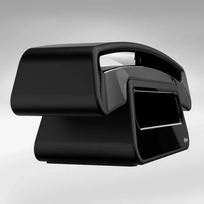 Alcatel ePure Iconic DECT bezvadu telefons (melns)