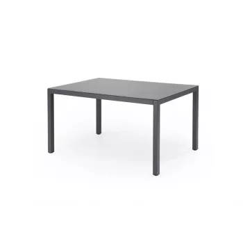 Allibert Outdoor HOVER dārza galds, antracīts, taisnstūra, 6 vietām, UV un laikapstākļu izturīgs, bez instrumentu montāža