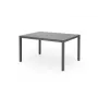 Allibert Outdoor HOVER dārza galds, antracīts, taisnstūra, 6 vietām, UV un laikapstākļu izturīgs, bez instrumentu montāža