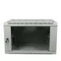 ALLNET 19 inch sienas stiprinājuma korpuss 6U 600x600mm gaiši pelēks plakanā iepakojumā SMA sērija