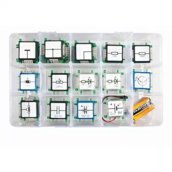 ALLNET BrickRknowledge Basic Set (Spanish Edition) – Arduino saderīgs elektronikas un robotikas mācību komplekts