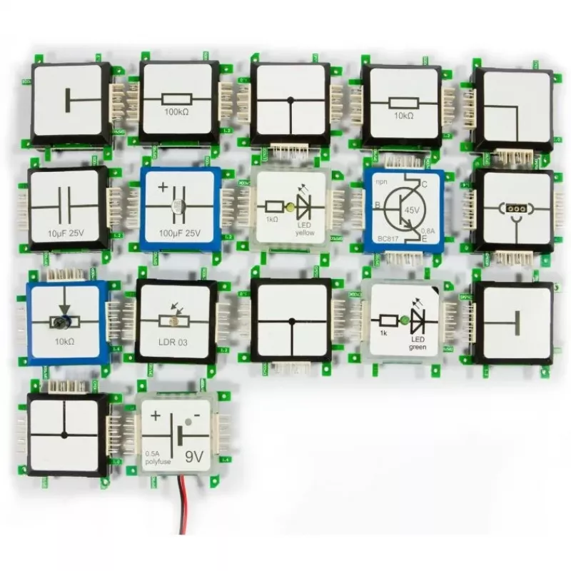 ALLNET BrickRknowledge Basic Set (Spanish Edition) – Arduino saderīgs elektronikas un robotikas mācību komplekts