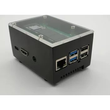 ALLNET Rock Pi alumīnija korpuss ecoPI Starter melns (RockPi_GH_ecoPI_SW)