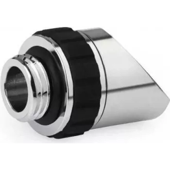 Alphacool Apex Grip 45° rotējošs adapters G1/4 vīriešu uz sieviešu - hromēts 14890