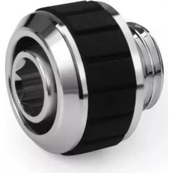 Alphacool Apex Grip kompresijas savienojums 13/10mm G1/4 hromēts - Mīkstās caurules savienotājs 14880