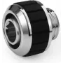 Alphacool Apex Grip kompresijas savienojums 13/10mm G1/4 hromēts - Mīkstās caurules savienotājs 14880