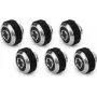 Alphacool Apex Grip kompresijas savienotājs 16/10mm G1/4 hromēts - 6 gab. 14924