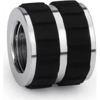 Alphacool Apex Grip savienotājs 16mm mātīte/mātīte G1/4 hromēts (14946)