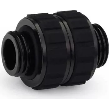 Alphacool Apex Grip dubultā nipļa adapters G1/4 vītne uz vītni rotējošs melns 14809