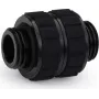 Alphacool Apex Grip dubultā nipļa adapters G1/4 vītne uz vītni rotējošs melns 14809