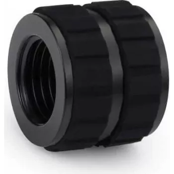 Alphacool Apex Grip pagarinājuma savienojums G1/4 māte uz māti, 16mm, Deep Black 14810