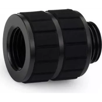 Alphacool Apex Grip pagarinājuma savienotājs 20mm vītņuzgrieznis uz vītni G1/4 collas melns (14812)